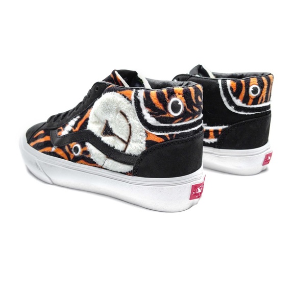 VANS VAULT | M5.5 W7 MID ZOO SCHOOL 'UNSTUFFED ANIMAL TIGER' - Picture 3 of 11